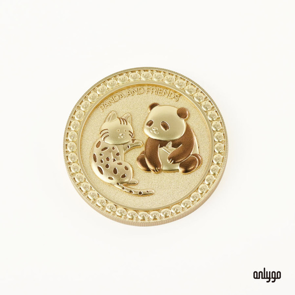 貓熊與朋友系列紀念幣（石虎款）