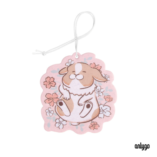 動物圖案香氛片（垂耳兔 x 櫻花）