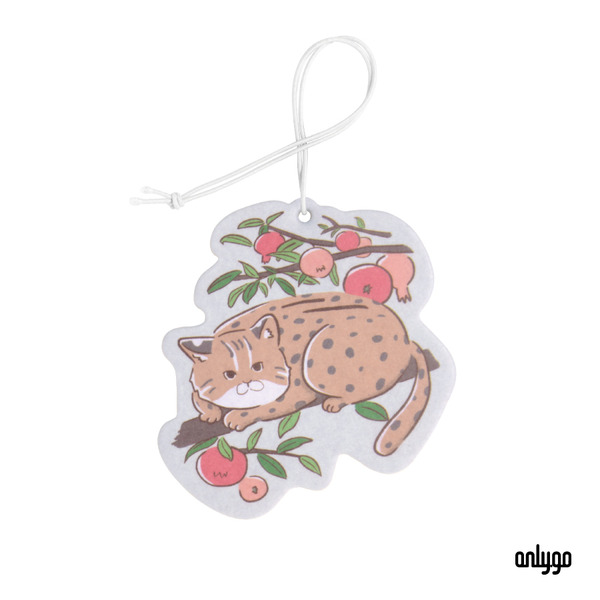 動物圖案香氛片（石虎 × 黑石榴）