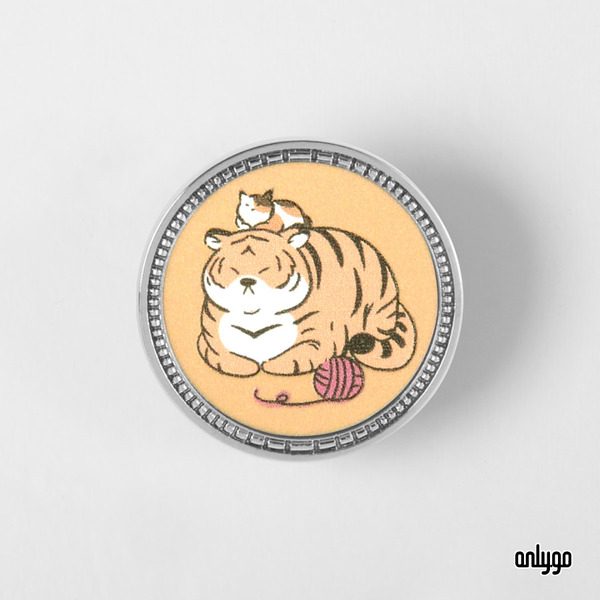 胖虎與他的肥貓好友徽章