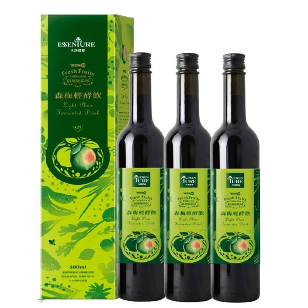 大漢酵素 森梅輕酵飲(500mL/瓶) 買3送1共4瓶