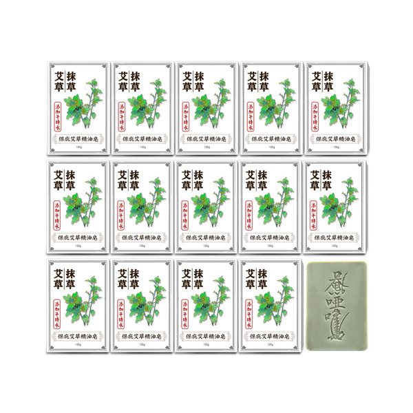 【菩提居】保庇招財檀香艾草精油皂任選15入組