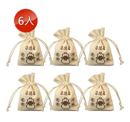 【菩提居】艾草除穢六寶香囊裸裝6入組(獨家草本 提振陽氣)