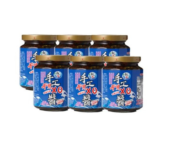 鮮味達人 手工干貝XO醬270g/罐X6