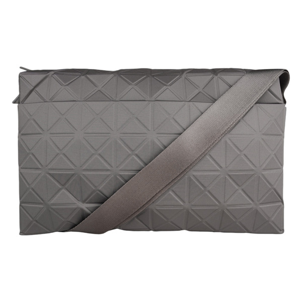 BAOBAO-軌跡幾何側肩/斜背相機包(灰)霧面