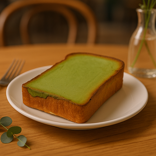 抹茶奶酥厚片吐司
