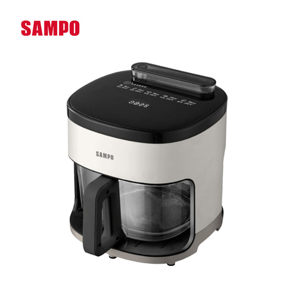 聲寶-4.2L微蒸氣玻璃氣炸鍋KZ-BA04G