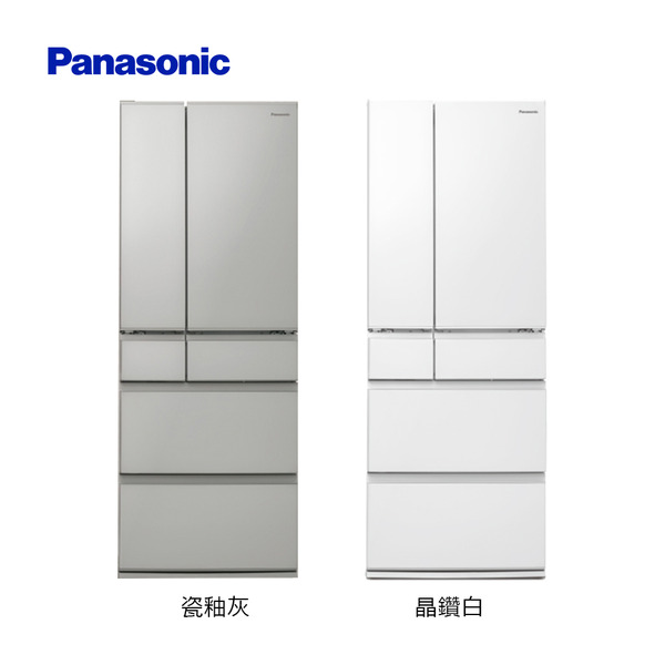 國際牌-日製601L六門全平面鋼板變頻電冰箱NR-F601XT