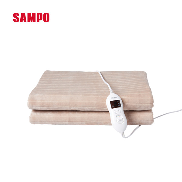 聲寶-恆溫定時法蘭絨 雙人電熱毯(含收納袋)HY-HB12