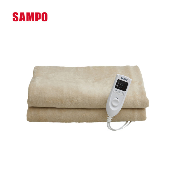 聲寶-恆溫定時法蘭絨 單人電熱毯(含收納袋)HY-JA06S