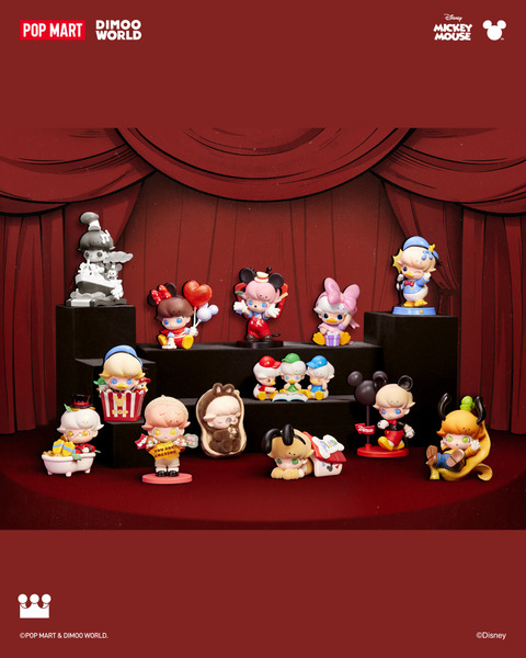 POPMART DIMOO WORLD x 迪士尼系列-公仔盲盒