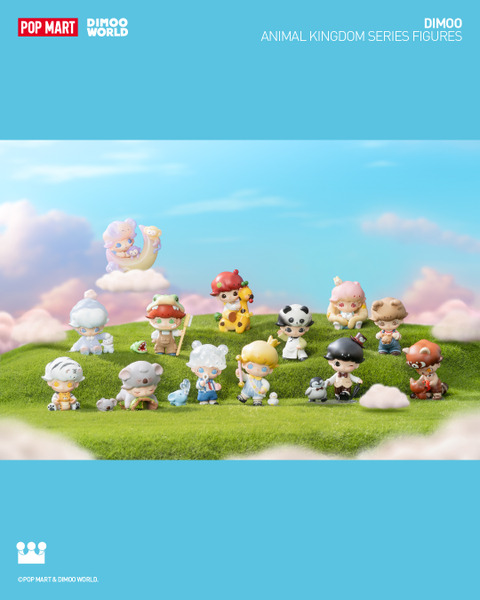 POPMART DIMOO WORLD 動物王國系列-公仔盲盒