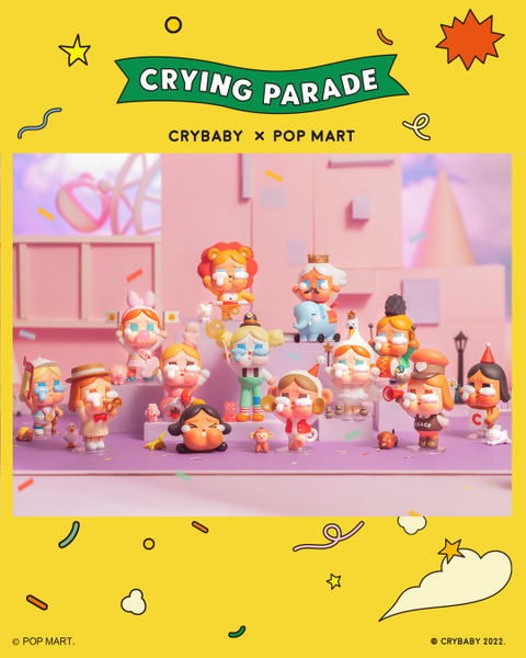 POPMART CRYBABY 巡遊系列-公仔盲盒