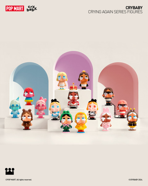 POPMART CRYBABY 眼淚工廠系列-公仔盲盒