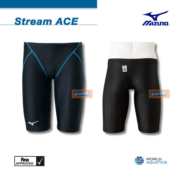 MIZUNO【STREAM ACE】N2TBB02292 FINA認證競賽五分泳褲