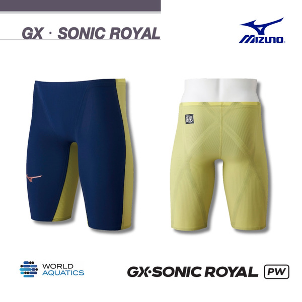 MIZUNO 【GX・SONIC ROYAL PW】競技競賽五分泳褲 N2MBD00184