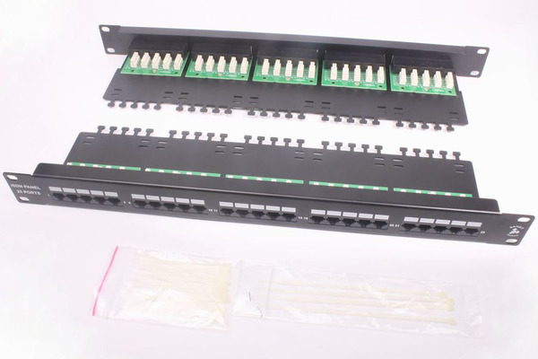 【3ANET】台製 ●ISDN ●模組式 ●1U 19吋 ●電話線管理面板 ●跳線面板 ●Patch Panel