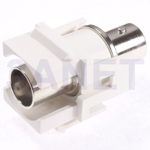 【3ANET】台製 ●BNC 轉接頭 ●75歐姆 ●Keystone Type