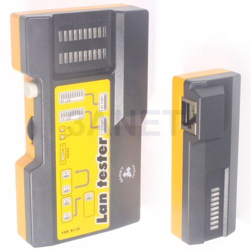 【3ANET】台製 ●RJ45 ●網路 Cable 線 ●測試器 ●網路線測試器