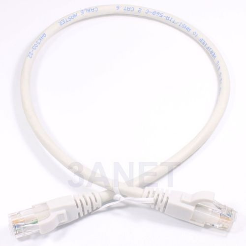 【3ANET】台製 ●C6 ●UTP ●50cm ●網路線 ●網路跳線 ●PVC ●2色