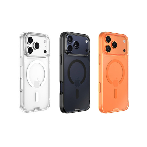 HODA iPhone 17/Air系列MagSafe晶石玻璃軍規防摔殼
