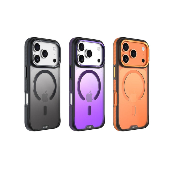 HODA iPhone 17/Air 系列MagSafe彩石軍規防摔殼