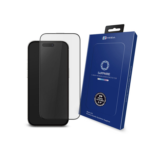 HODA iPhone17/Air/16 系列藍寶石高清/防窺保護貼