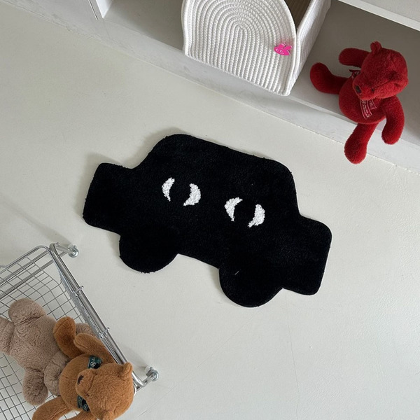 噗噗車小地毯｜造型防滑地墊 - Doing Some