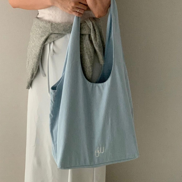 24h萬能日常包・隱形大容量托特包 / 媽媽包 (法式條紋)｜would U