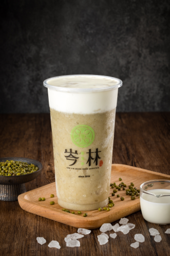 牛奶綠豆沙