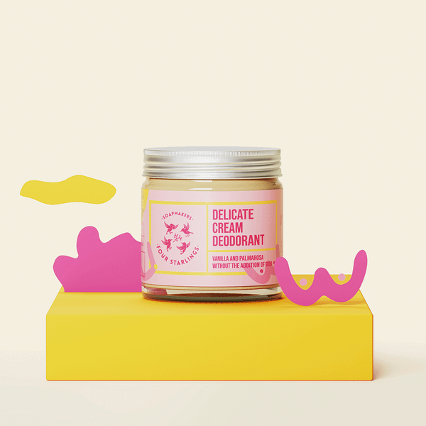 【不含蘇打】天然溫和體香膏 - 薰衣草與香草