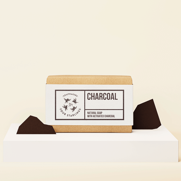 天然沐浴洗臉皂 - 活性碳