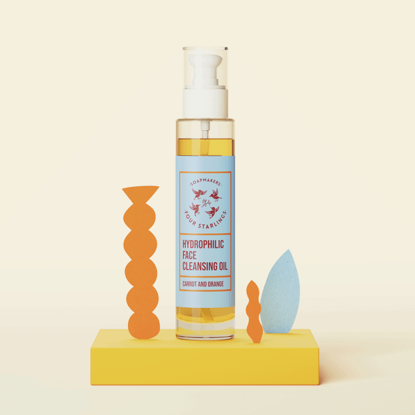 胡蘿蔔與甜橙親水卸妝潔顏油