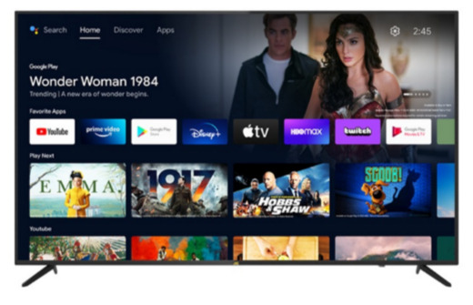 *✨歡迎來電洽詢✨JVC 65吋 4K QLED量子點連網智慧顯示器 65MQD