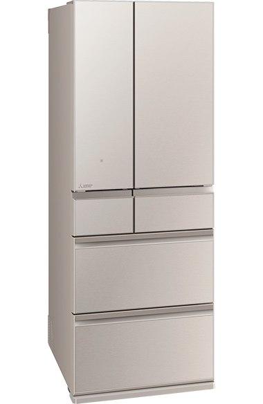 *新*三菱電機 MR-WZ61K 全鏡面美型設計款 607公升 玻璃鏡面六門電冰箱 星光白 星沙杏 日本原裝進口