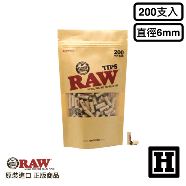 RAW Pre-Rolled Tips 預捲紙濾嘴