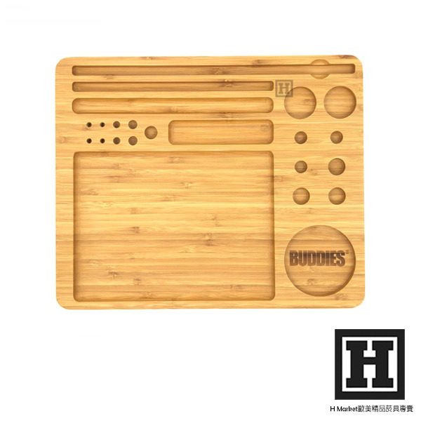 BUDDIES Bamboo Rolling Tray 竹製捲菸盤