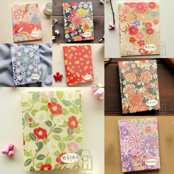 日本京都友禪縮緬<隨身化妝鏡/立鏡(大)>