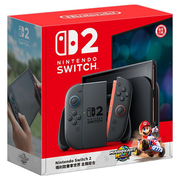 Nintendo 任天堂 Switch 2 瑪利歐賽車世界同捆組