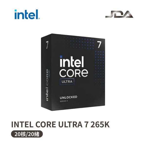 INTEL CORE ULTRA 7 265K【20核/20緒】