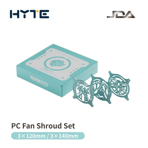 HYTE×《崩壞：星穹鐵道》｜流螢（Firefly）聯名風扇護罩套裝