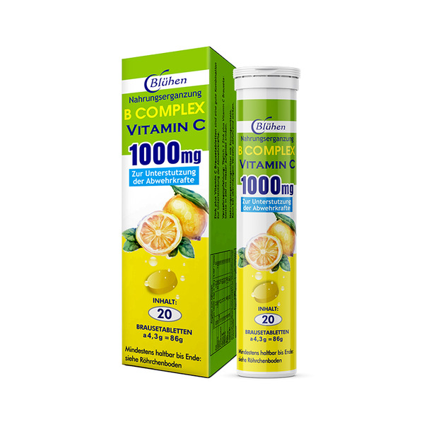 速補美B+C發泡錠 20錠/支