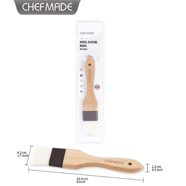 WK10001｜木柄羊毛烘焙刷