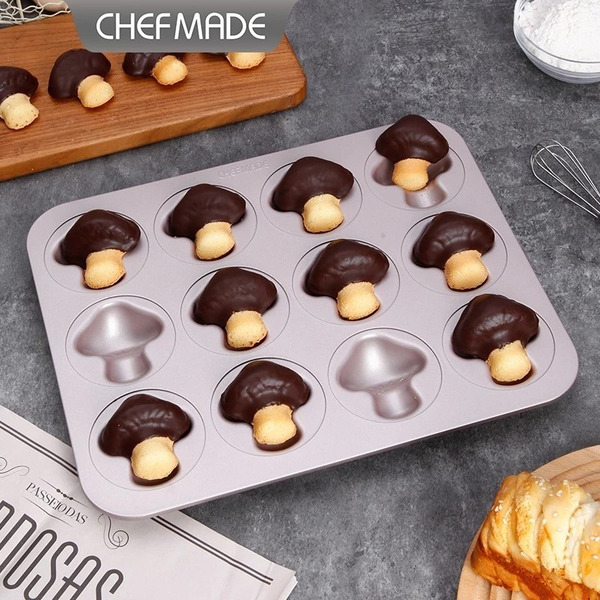 WK10100｜12連蘑菇造型蛋糕模