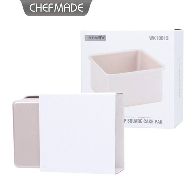 WK10012｜5吋加高方形蛋糕烤盤