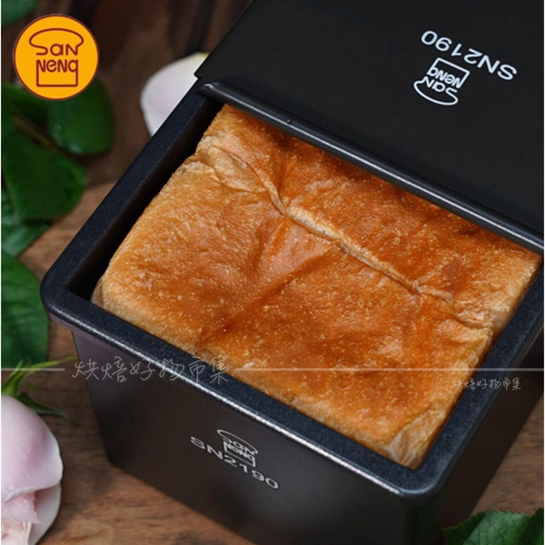 三能 SN2190｜ 鑄鋁方形吐司模