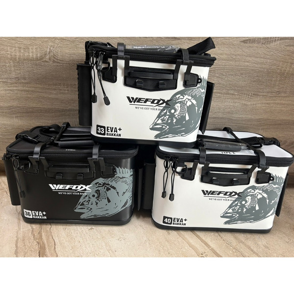 🔥【台南平昇釣具】🔥 WEFOX誘餌桶 TYPE-E 硬式誘餌桶 誘餌袋 33CM 36CM 40CM 黑 白 磯釣