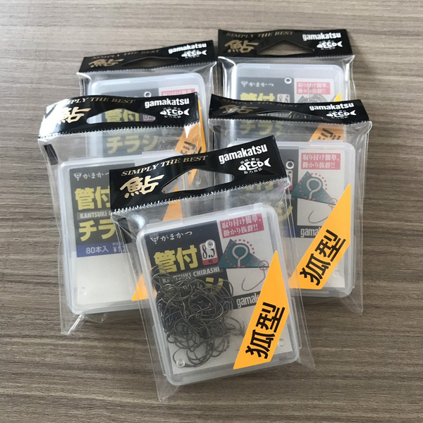 🔥【台南平昇釣具】🔥 GAMAKATSU 管付狐型蝦鉤 弧形 狐型 管付 釣蝦 蝦鈎 釣蝦G66445