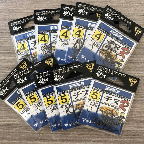 🔥【台南平昇釣具】🔥 GAMAKATSU チヌR 黑鯛鉤 磯釣鉤 黑色 釣魚 專用 千又R G68293