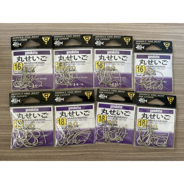 🔥【台南平昇釣具】🔥 GAMAKATSU 丸せいご 丸世 倒鉤 魚鉤 釣鉤 釣魚鉤 全新品 G12285 G12304